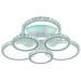 Потолочный светодиодный светильник 18052/6 WHT A 228W+8W RGB Profit Light