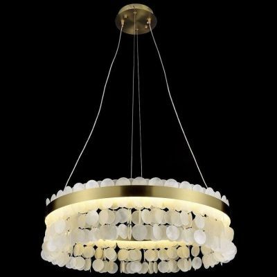 Люстра светодиодная BenCrezo B11189/1BRS+WT LED