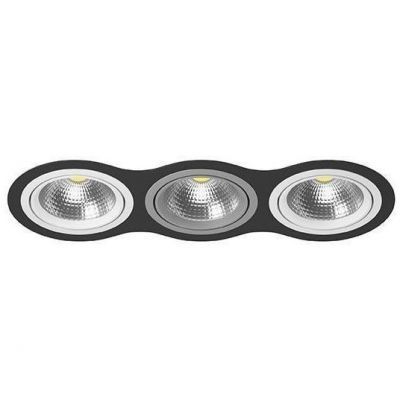 Встраиваемый точечный светильник i937060906 черный/белый/серый Intero 111 Lightstar