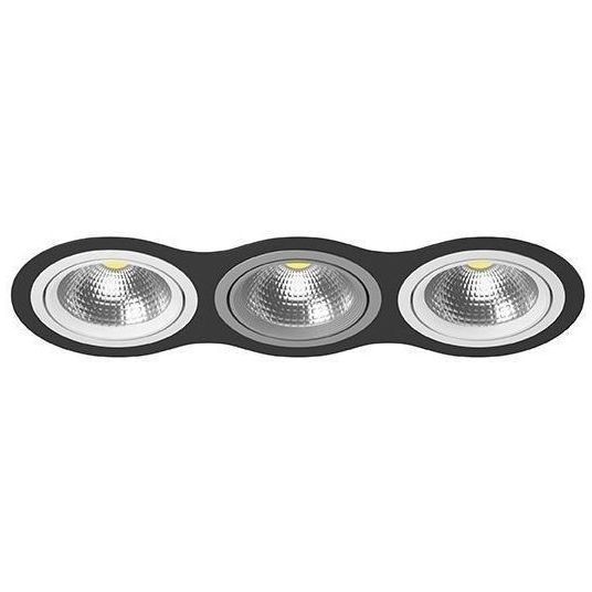 Встраиваемый точечный светильник i937060906 черный/белый/серый Intero 111 Lightstar