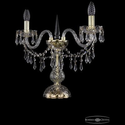 Настольная лампа Bohemia Ivele Crystal 1403L/2/141-39/G