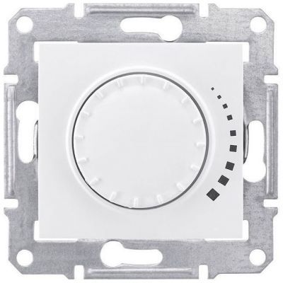 Светорегулятор поворотный Schneider Electric Sedna Белый 25-325Вт, для л/н и г/л с обмот. трансформатором