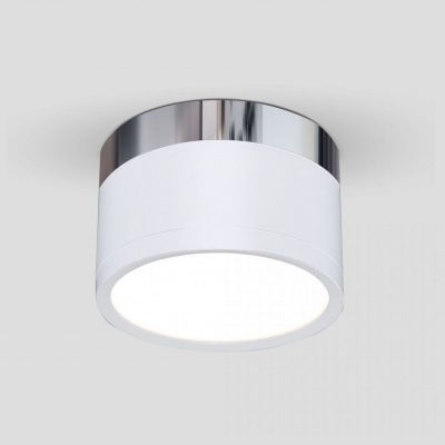 Светильник Elektrostandard DLR029 10W 4200K белый матовый/хром