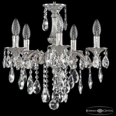Люстра бронзовая 71102/5/125 B Ni Bohemia Ivele Crystal
