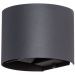 Уличный настенный светодиодный светильник Arte Lamp Rullo A1415AL-1BK