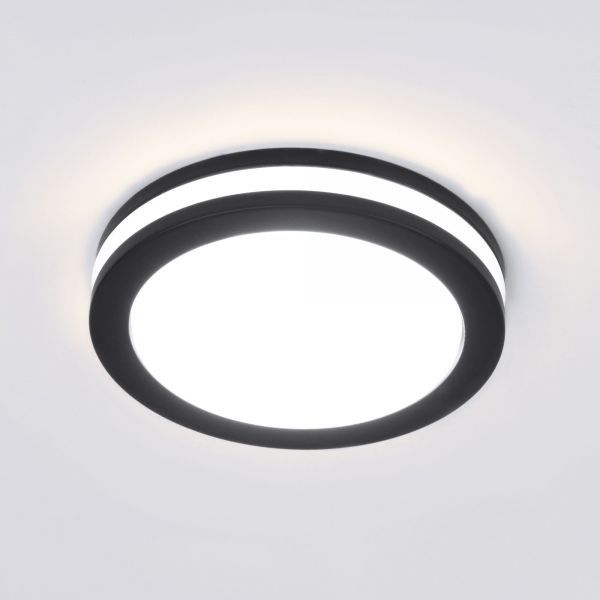 Светильник встраиваемый DSKR80 5W 3300K чёрный Elektrostandard