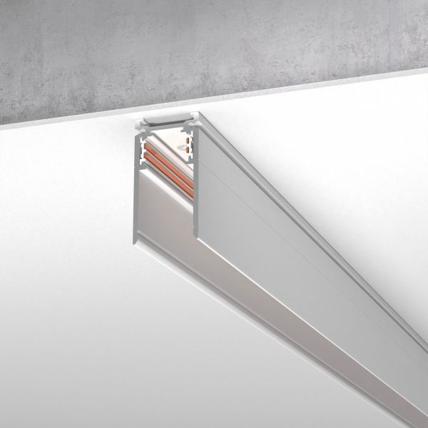 Elektrostandard Slim Magnetic Шинопровод накладной (белый) (1 м) 85085/00
