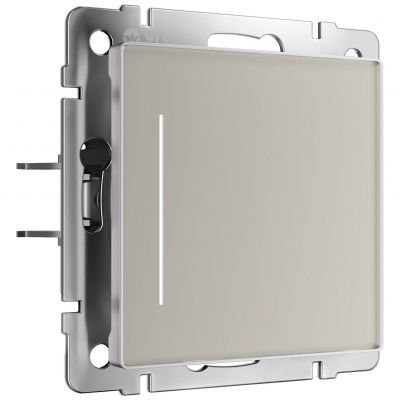 Умный сенсорный выключатель одноклавишный (дымчатый) W4513641 Werkel