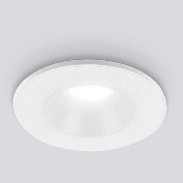 Встраиваемый точечный светодиодный светильник Elektrostandard 25025/LED 3W 4200K WH белый