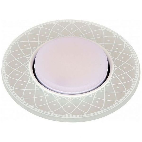 Светильник встраиваемый Linvel V 776 Max 13 GX53 + Led 3W 4000K IP20 D140 мм H28 мм