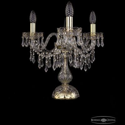 Настольная лампа Bohemia Ivele Crystal 1403L/3/141-39/G