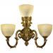 Бра бронзовые 7203B16P/2+1/210 G P1 U Pair Bohemia Ivele Crystal