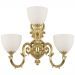 Бра бронзовые 7203B16P/2+1/210 G P1 U Pair Bohemia Ivele Crystal