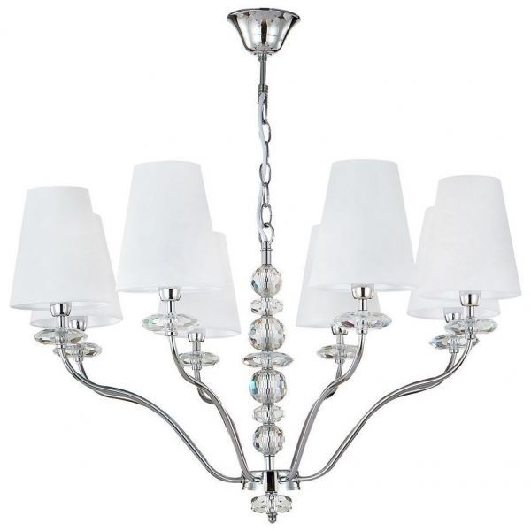 Подвесная люстра Crystal Lux ARMANDO SP8 CHROME Armando Chrome