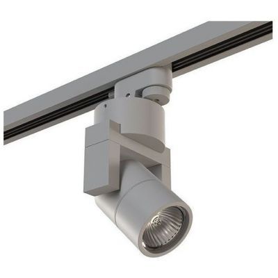 Трековый однофазный светильник A1T051040 серый Illumo L1 Lightstar