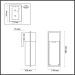 Уличный настенный светильник Odeon Light Capi 4962/1W