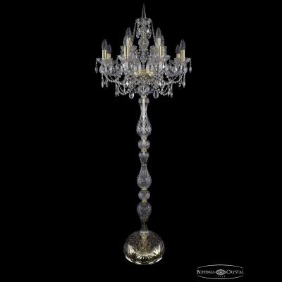 Торшер Bohemia Ivele Crystal 1411T1/8+4/195-170/G