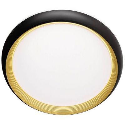 Настенно-потолочный светодиодный светильник Сонекс Pale Tofiq Black 7651/DL