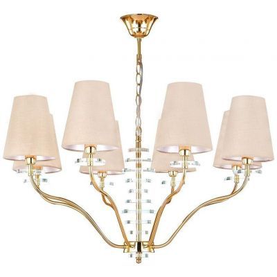 Подвесная люстра Crystal Lux ARMANDO SP8 GOLD Armando Gold