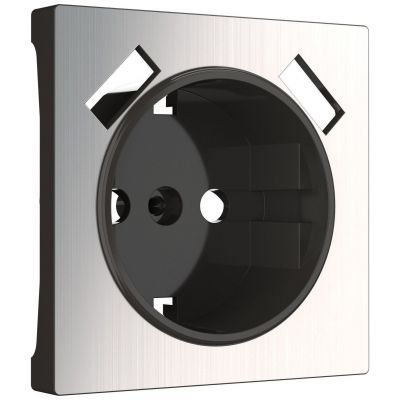 Накладка для розетки + USB Werkel W1179502 глянцевый никель (WL02-USB-CP)