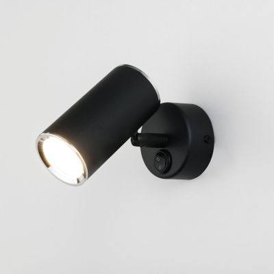 Настенный светильник Elektrostandard Rutero GU10 SW черный (MRL 1003)