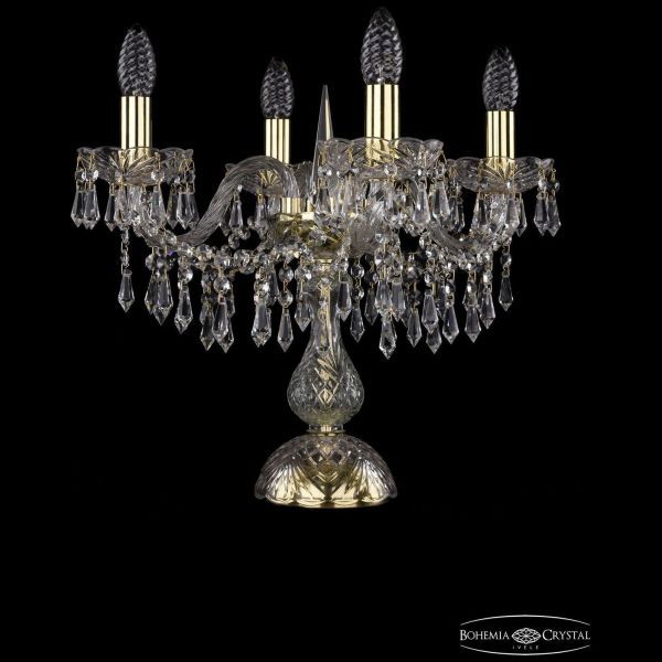 Настольная лампа Bohemia Ivele Crystal 1403L/4/141-39/G