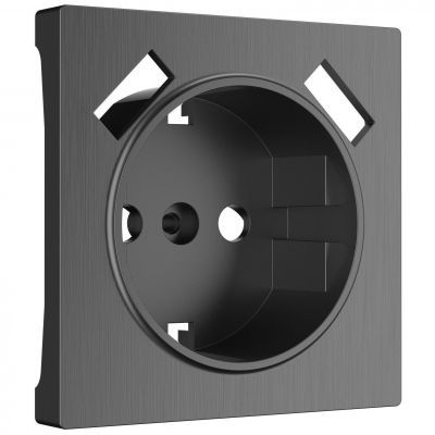 Накладка для розетки USB Werkel W1179504 графит рифленый (WL04-USB-CP)