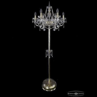 Торшер Bohemia Ivele Crystal 1411T2/6/195-165/G