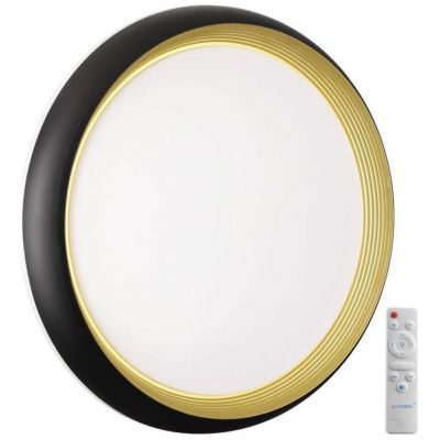 Настенно-потолочный светодиодный светильник Сонекс Pale Tofiq Black 7651/EL
