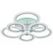 Потолочный светодиодный светильник 8003/6 WHT А 108W+8W RGB Profit Light