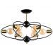 Потолочная люстра Arte Lamp Glasgow A1963PL-6BK