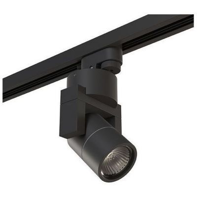 Трековый однофазный светильник A1T051047 черный Illumo L1 Lightstar