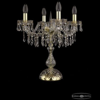 Настольная лампа Bohemia Ivele Crystal 1403L/4/141-47/G