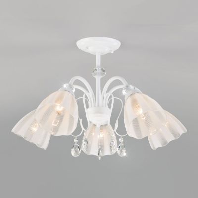 Потолочная люстра Eurosvet 30155/5 белый Floranse