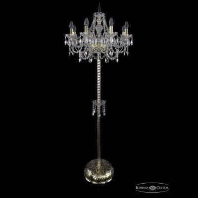 Торшер Bohemia Ivele Crystal 1411T2/8/195-165/G