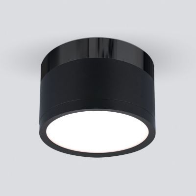 Светильник Elektrostandard DLR029 10W 4200K черный матовый/черный хром