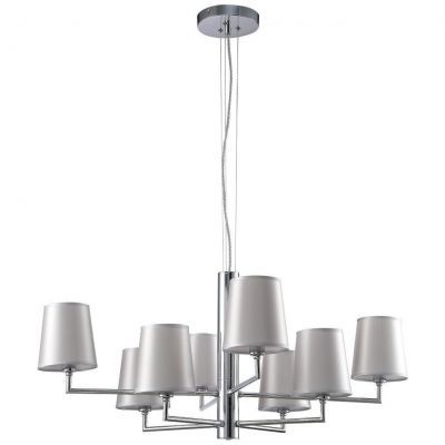 Подвесная люстра Crystal Lux AZUL SP8 CHROME Azul