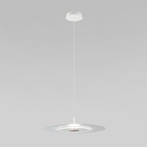 Подвесной светильник с металлическим плафоном Eurosvet 40031/1 LED белый