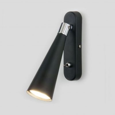 Настенный светильник Elektrostandard Horn GU10 SW черный (MRL 1010)