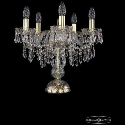 Настольная лампа Bohemia Ivele Crystal 1403L/5/141-39/G