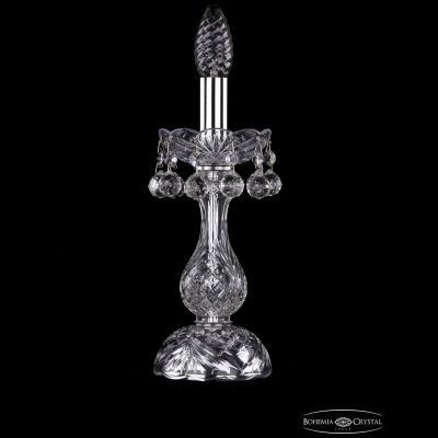 Настольная лампа Bohemia Ivele Crystal 1409L/1-27/Ni