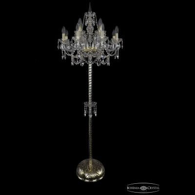 Торшер Bohemia Ivele Crystal 1411T2/8+4/195-170/G