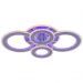 Светодиодная люстра Profit Light 8040/2+2 CHR