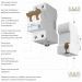 Дифференциальный автомат 1P+N 25 A 30 mА 6 kА C А Werkel W922P256