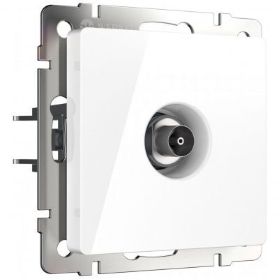 Розетка TV Werkel W1183001 белый (WL01-TV)