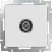 Розетка TV Werkel W1183001 белый (WL01-TV)