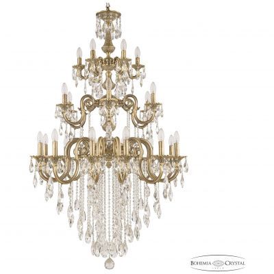 Люстра бронзовая 72103/12+6+6/300/3d B FP Bohemia Ivele Crystal