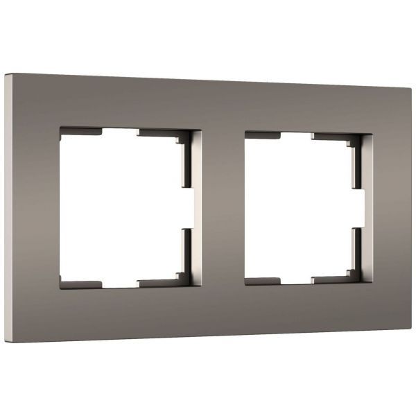 Рамка на 2 поста Slab (бронза матовый) W0022963 Werkel