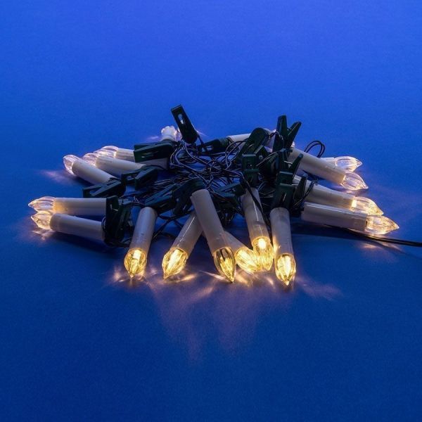 Гирлянда для помещений Uniel ULD-S0400-020/SGA WARM WHITE IP20 CANDLES