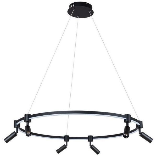 Подвесная люстра Arte Lamp A2186SP-1BK